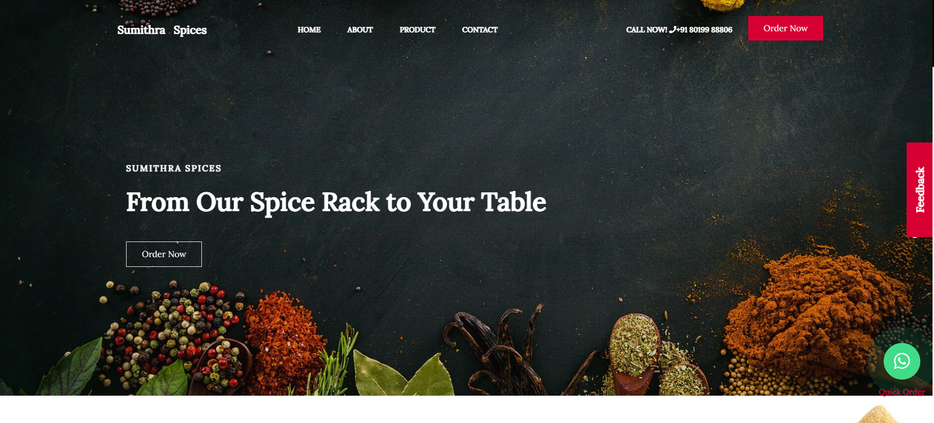 spices website